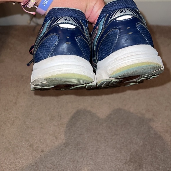 Asics Gel Blue/Pink Sneakers - Picture 10 of 12
